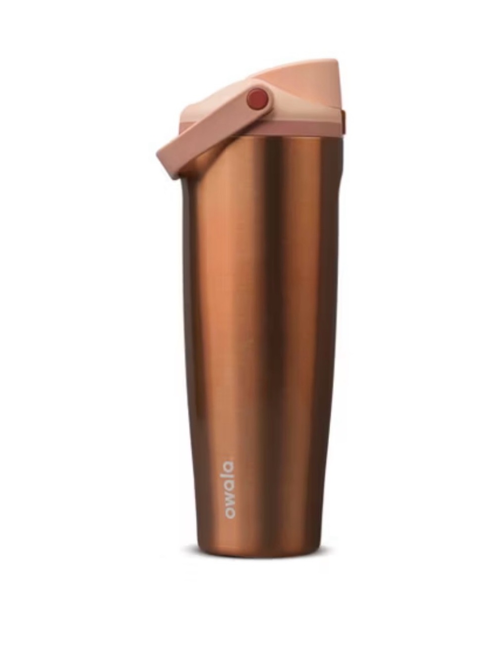 NEW 40 oz Rose Gold Holiday Owala freesip SMALL DENT